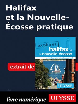 cover image of Halifax et la Nouvelle-Écosse pratique